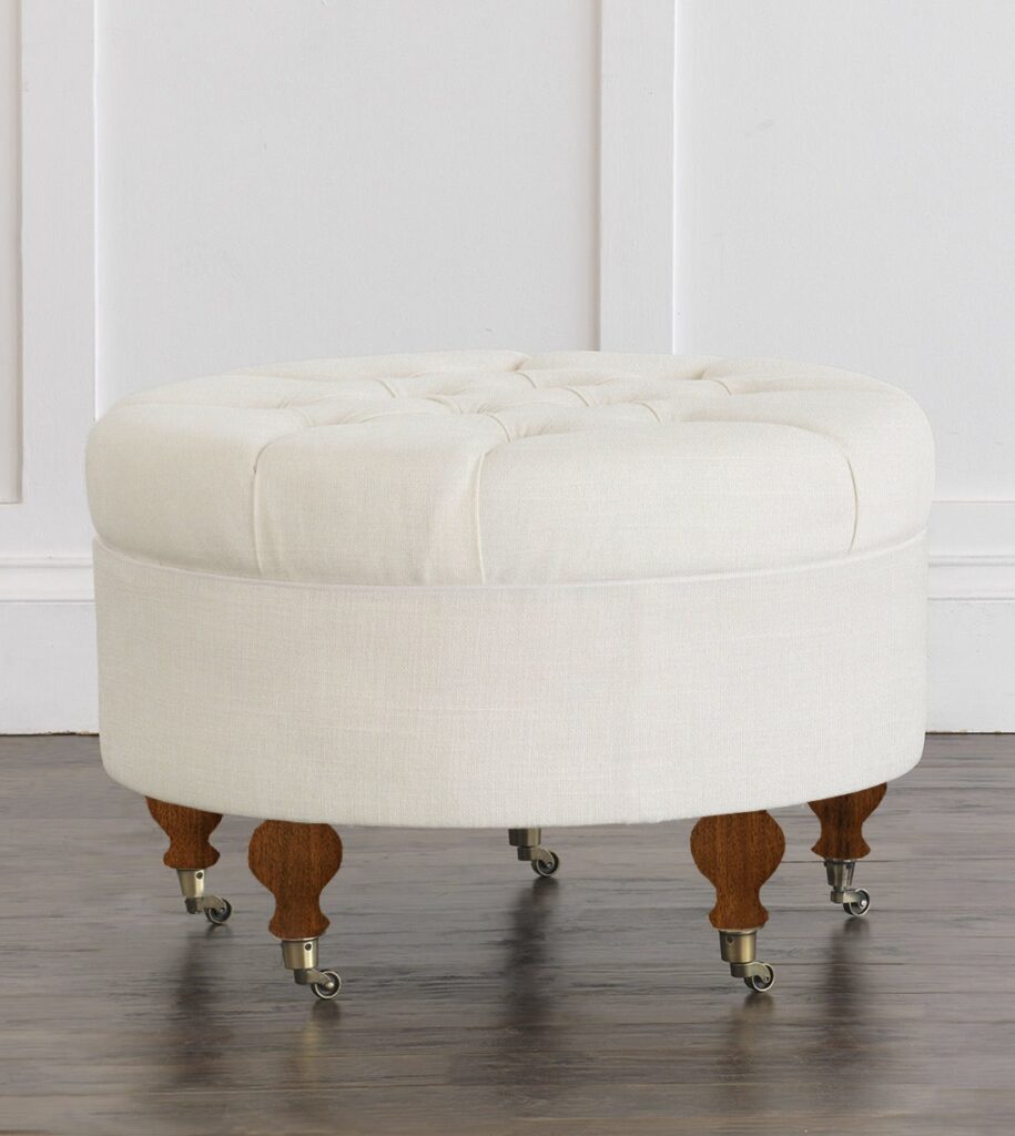 Think About the Function of the Pouf or Ottoman