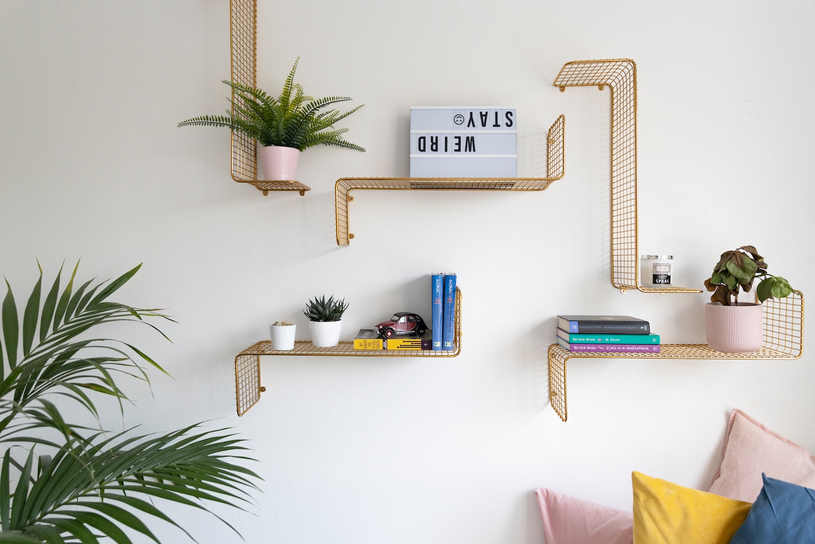 white and black wooden calendar wall decoration ideas
